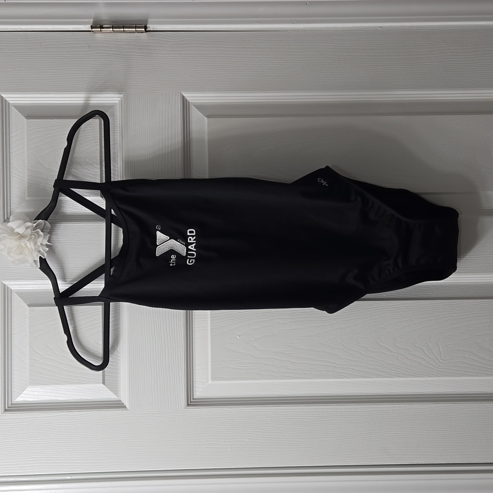 Mao Swimming Bathing Suit Black sz:36 "the Y GUARD" Racerback